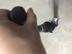 Ô dù cầm tay dành cho người già