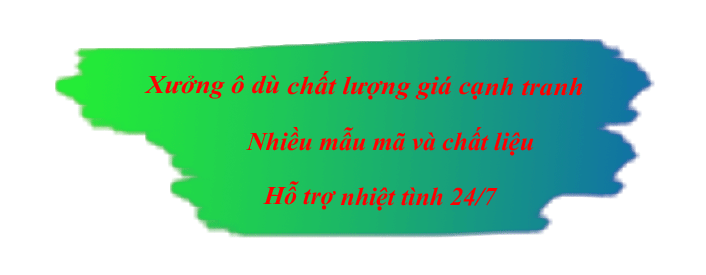 ô dù cầm tay - dù cầm tay