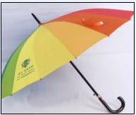 Ô dù cán cong khung sắt 077