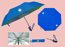 Ô dù gấp khúc khung sắt